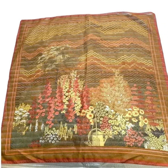 Careta Italian scarf, 27 x 27, EUC - Picture 2 of 4